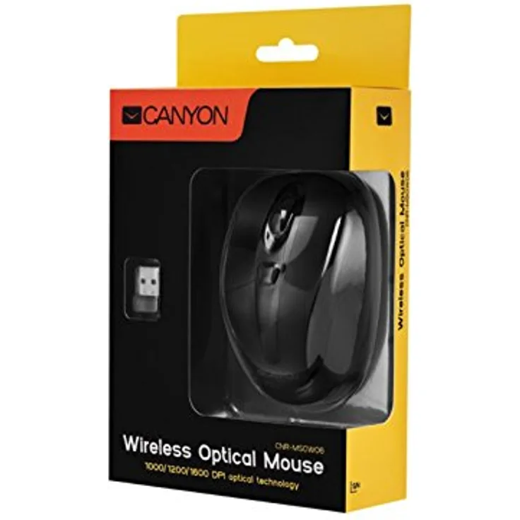 Canyon CNR-MSOW06B Maus, Schwarz