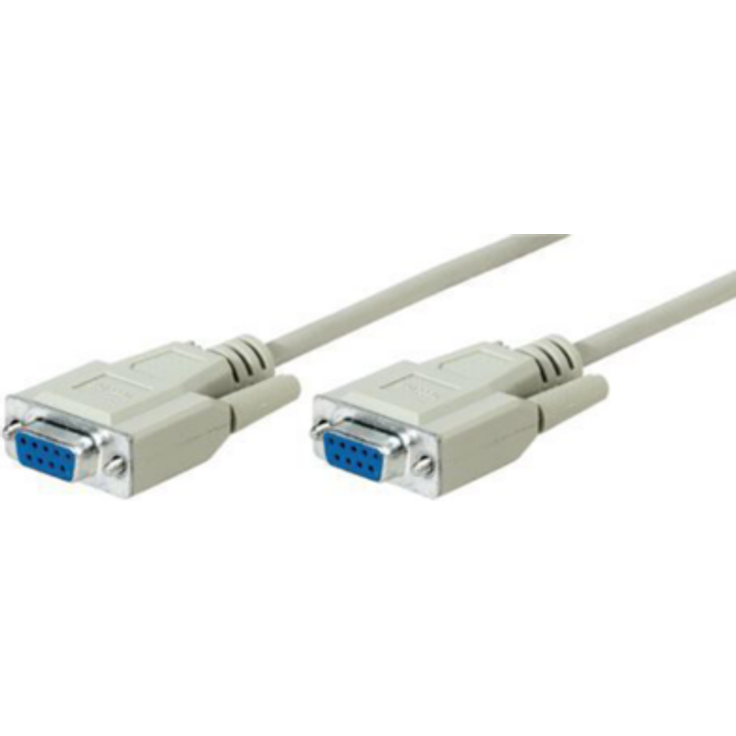 InLine Nullmodemkabel DB9/B-DB9/B vergossen 2.0m (12222)