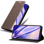 cadorabo Hülle für Honor MAGIC 2 in KAFFEE BRAUN, Handyhülle mit Magnetverschluss, Standfunktion und Kartenfach, Case Cover Schutzhülle Etui Tasche Book Klapp Style
