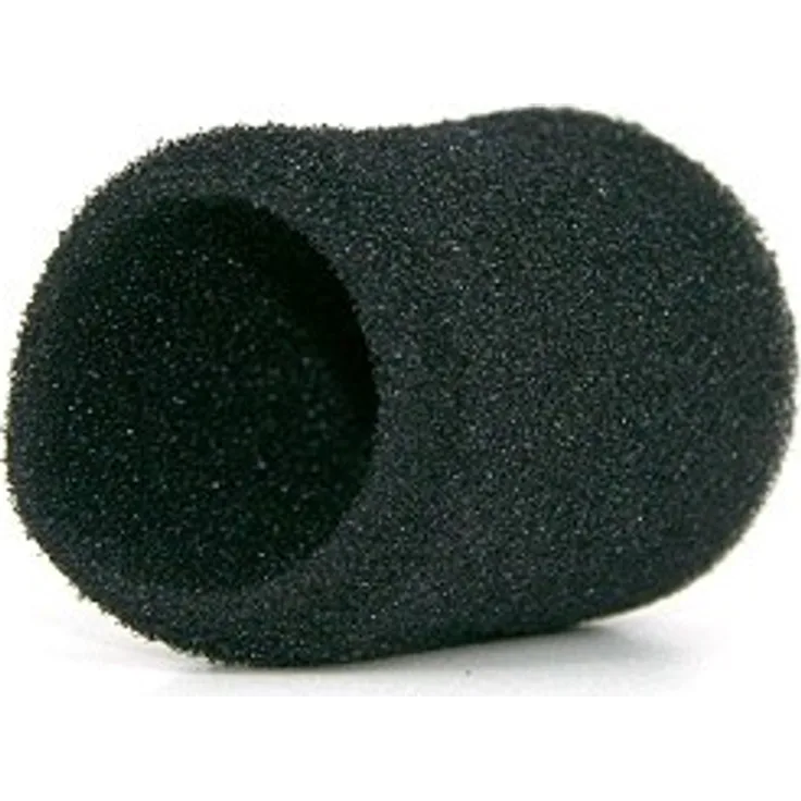 Shure A85WS Windschutzscheibe aus Schaumstoff für SM85, SM86, SM87A, BETA87C, Schwarz