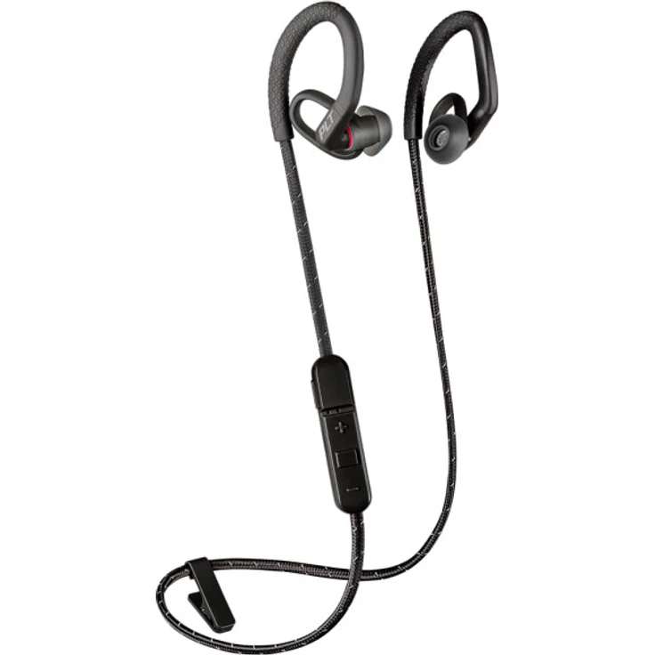 Plantronics BACKBEAT FIT 350 Bluetooth V 4.1 Sport Headset-Kopfhörer, In-Ear Schwarz-Grau – Bild 1