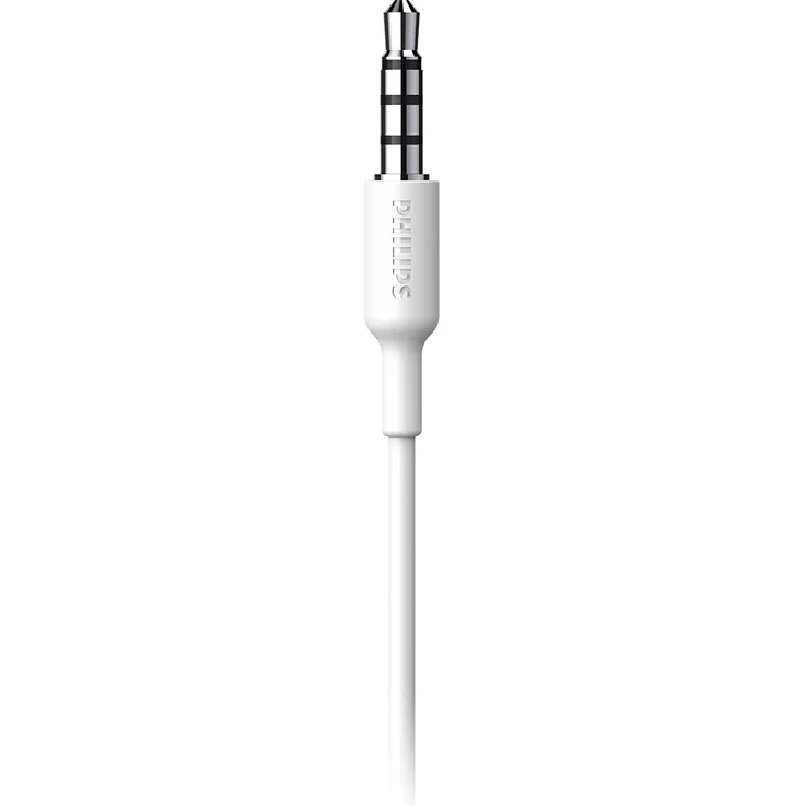 Philips A1105WT-00 In-Ear Kopfhörer mit Mikrofon, geeignet für Sport, spritzwassergeschützt, weiß – Bild 5