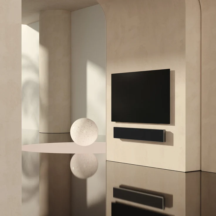 B&O Beosound Stage (1200473) 3.0 Soundbar ohne Subwoofer, Smoked Oak-Grey, grau (2019) – Bild 3