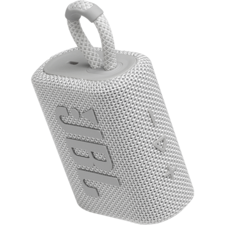JBL GO 3 Tragbarer wasserdichter Bluetooth-Lautsprecher weiß Bluetooth-Lautsprecher, wasserdicht, weiß – Bild 7