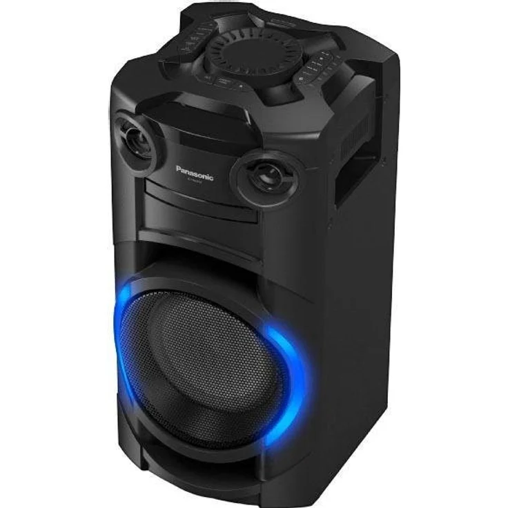 Panasonic SC-TMAX10 Bluetooth-Lautsprecher mit CD-Player, Radio, USB-Player, Lichteffekt, schwarz – Bild 3