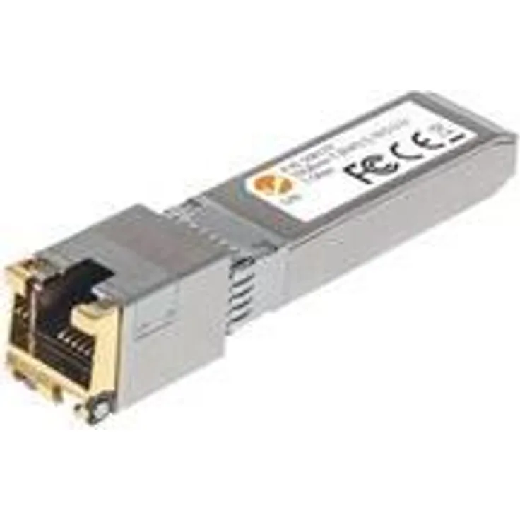 Intellinet 508179 10 Gigabit SFP+ Mini-GBIC Transceiver für RJ45-Kabel 10GBase-T (RJ45) Port, 30 m, bis zu 10 Gbit-s Übertragungsraten mit Cat6a-Netzwerkkabeln