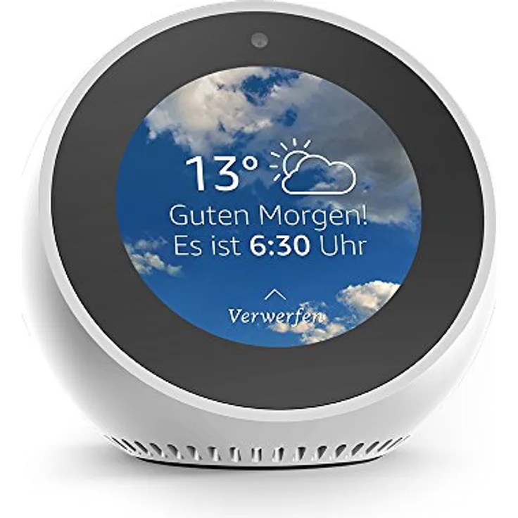 Amazon Echo Spot, Smarter Wecker mit Alexa - Weiß