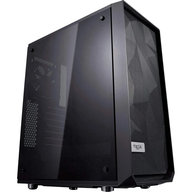 Fractal Design Meshify C Blackout TG Dark Tint – Bild 4