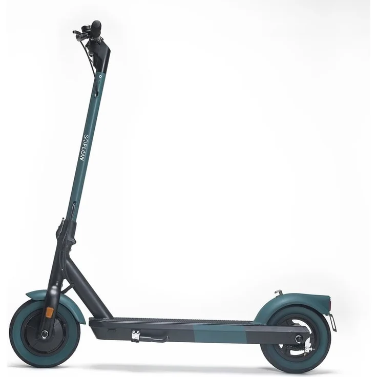 SoFlow SO6 E-Scooter, mit Straßenzulassung, Schwarz/Blau, 20 km/h – Bild 2