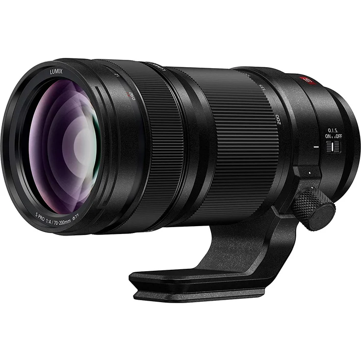 Panasonic S-R70200E Objektiv LUMIX S PRO (F4, 70-200 mm, O.I.S, Filtergröße 77 mm, Staub, spritzwasser und kältgeschützt) schwarz – Bild 1
