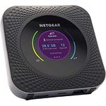 Netgear Nighthawk M1 Mobiler WLAN Router - 4G LTE Router MR1100 (bis zu 1 GBit-s Download-Geschwindigkeit, Hotspot für bis zu 20 Geräte, WiFi überall einrichten, für jede SIM-Karte freigeschaltet)