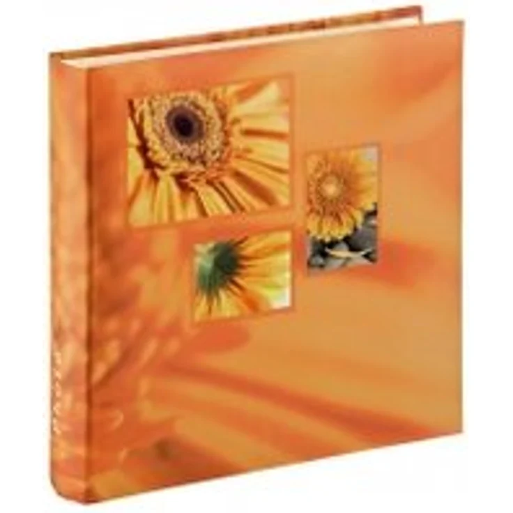 Hama Jumbo-Album Singo, 30x30 cm, 100 weiße Seiten, Orange orange – Bild 1