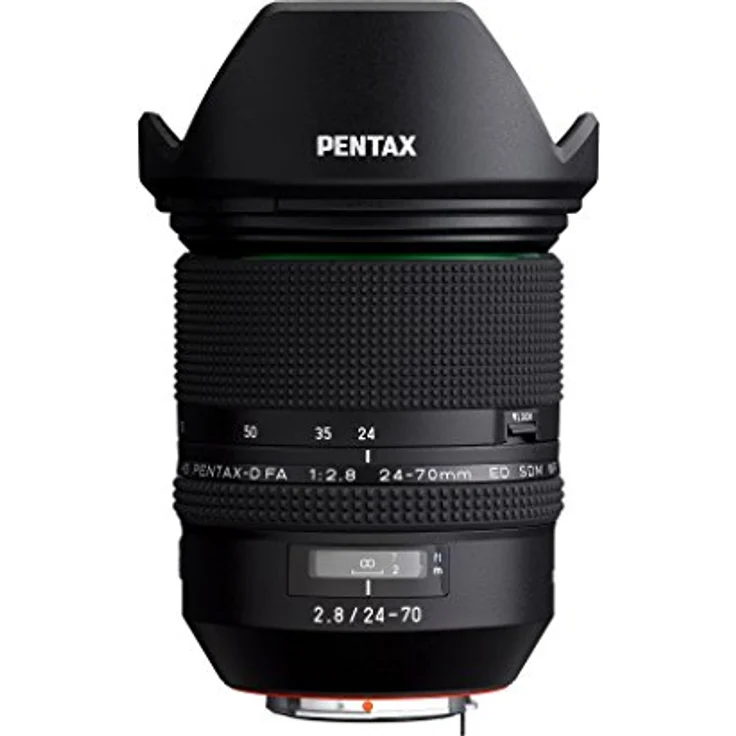 HD PENTAX-D FA 24-70 mm F2.8ED SDM WR Hochleistungs-Standardzoomobjektiv 24 mm Ultraweitwinkel Wetterbeständige Konstruktion Außergewöhnliche Abbildungsleistung ED-Glas Asphärisches Objektiv – Bild 1