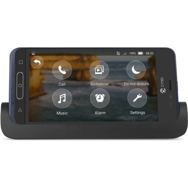 Doro 8035 Senioren-Smartphone 12,7cm Pixel (5 Zoll) Farbdisplay, 5MP Kamera, 16GB Speicher, Dunkelblau – Bild 3