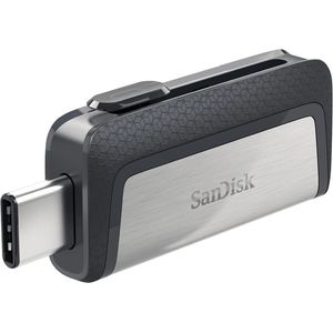 Bild für SanDisk Ultra Dual USB Type-C Laufwerk Smartphone Speicher 128 GB (Mobiler Speicher, USB 3.1, versenkbarer Doppelanschluss, 150MB-s Übertragungsraten, USB Laufwerk)