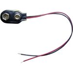 Batterieclip für 9V Blöcke, I-Form, Kunststoffausführung