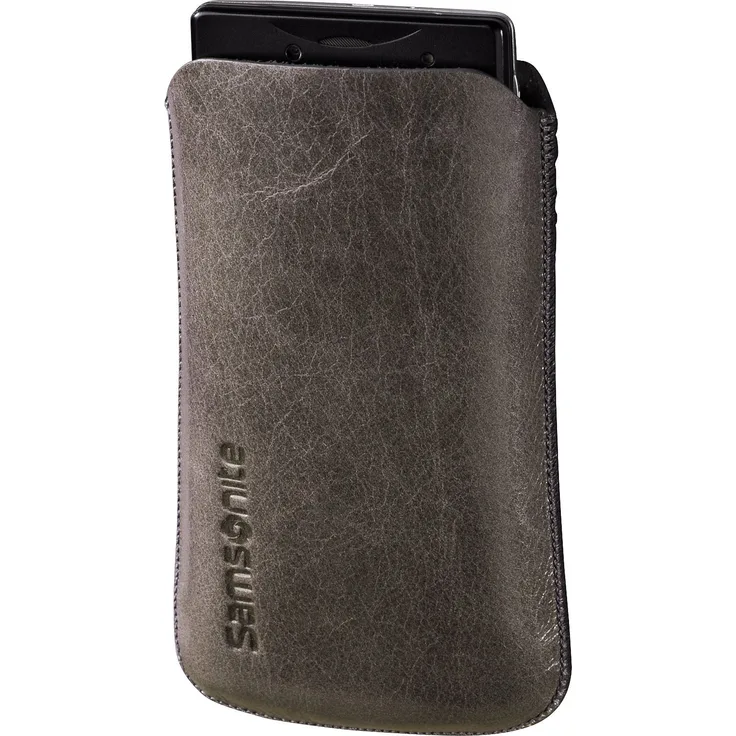 Samsonite Toledo, Size M Handy-Schutzhülle Grau - Handy-Schutzhüllen (Size M, Grau)