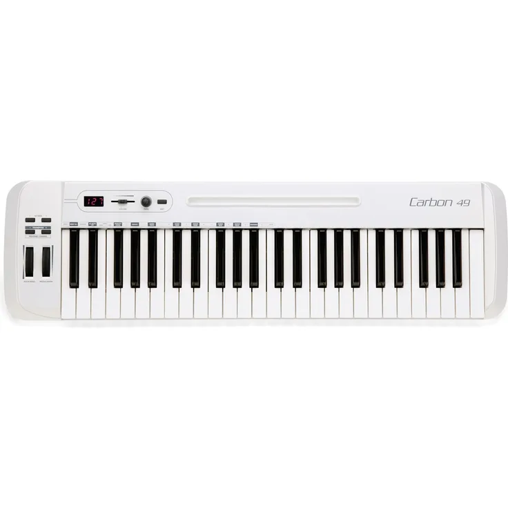 Samson Carbon 49 USB-MIDI Controller Masterkeyboard 49 Tasten inkl. Native Elements Software