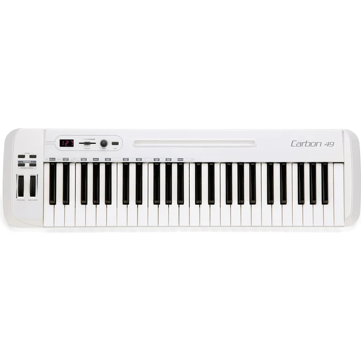 Samson Carbon 49 USB-MIDI Controller Masterkeyboard 49 Tasten inkl. Native Elements Software – Bild 1
