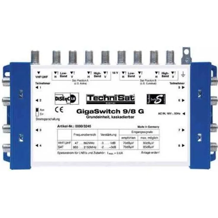 Technisat Gigaswitch 9/8 G