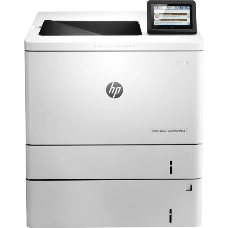 HP Color LaserJet Enterprise M555dn - Laserdrucker, Farbe, Auflösung: 1200 x 1200 dpi, Druckgeschwindigkeit (S/W): 38 S/min, Papierzufuhr: 650 Blatt (7ZU78A)