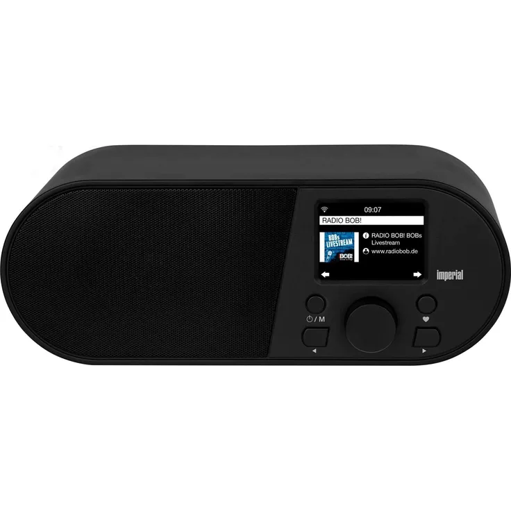 Imperial i105 Tischradio mit WLAN, LCD-Display, schwarz