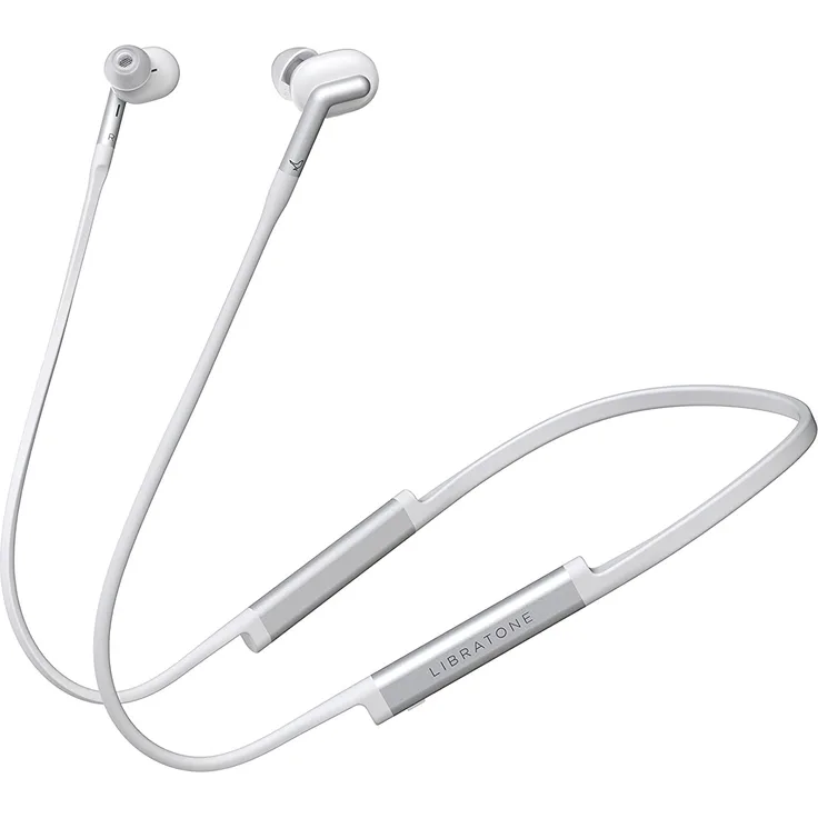 Libratone TRACK+ Wireless cloudy white In-Ear Kopfhörer, mit Bluetooth, Noise Cancelling, geeignet für Sport, spritzwassergeschützt, weiß