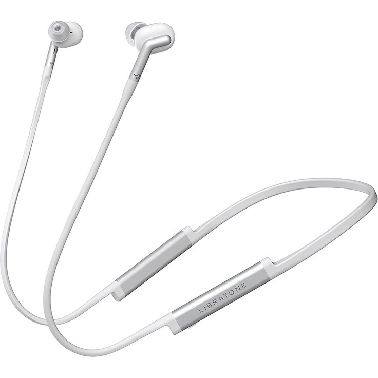Libratone TRACK+ Wireless cloudy white In-Ear Kopfhörer, mit Bluetooth, Noise Cancelling, geeignet für Sport, spritzwassergeschützt, weiß – Bild 1
