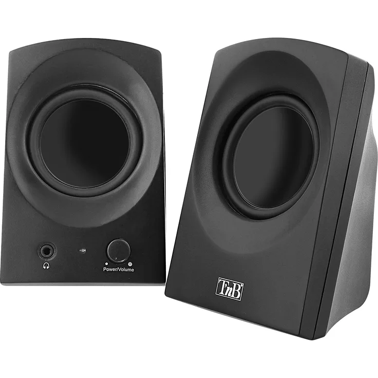 T’nB HPARK20BK ARK Series 2.0 Lautsprecher für PC und Apple Mac Schwarz