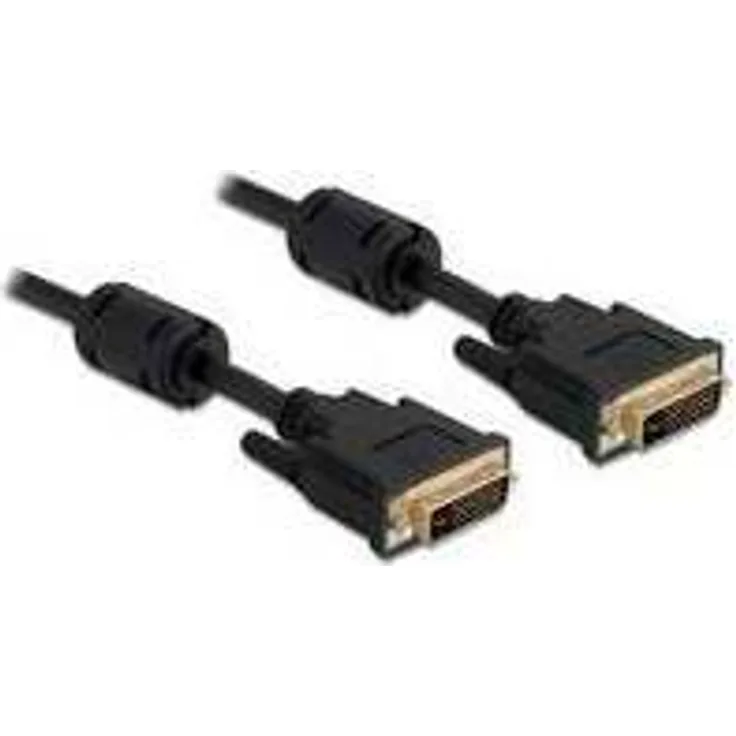 DeLOCK - DVI Anschlusskabel - DVI 24+5 (M) - DVI 24+5 (M) - 3,0m - schwarz (83112)