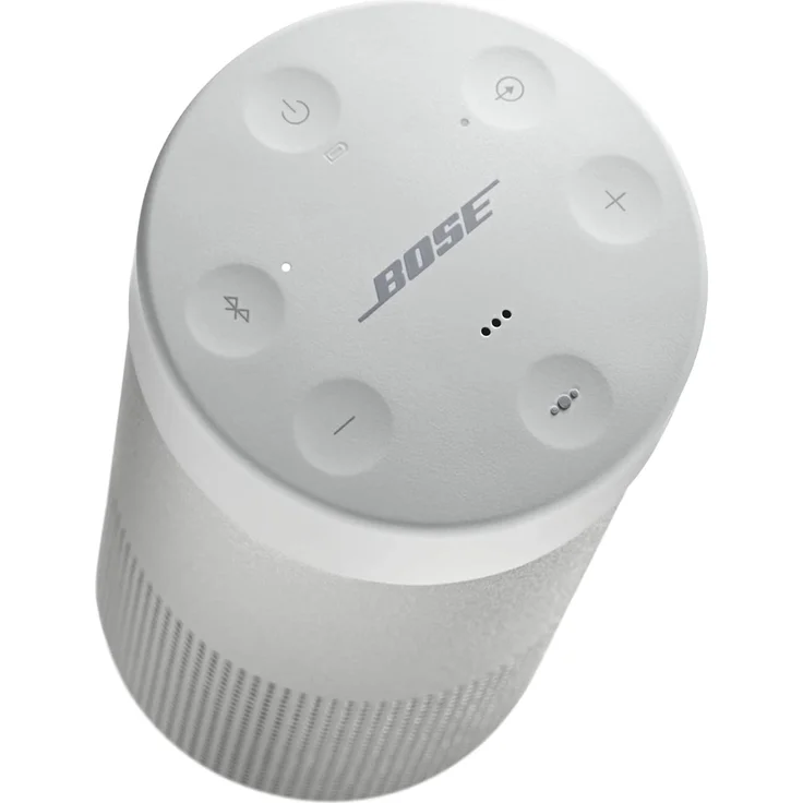 Bose SoundLink Revolve II silber Bluetooth-Lautsprecher IP55 Spritzwasserschutz, Akkulaufzeit 13 Stunden, Google und Siri kompatibel – Bild 3