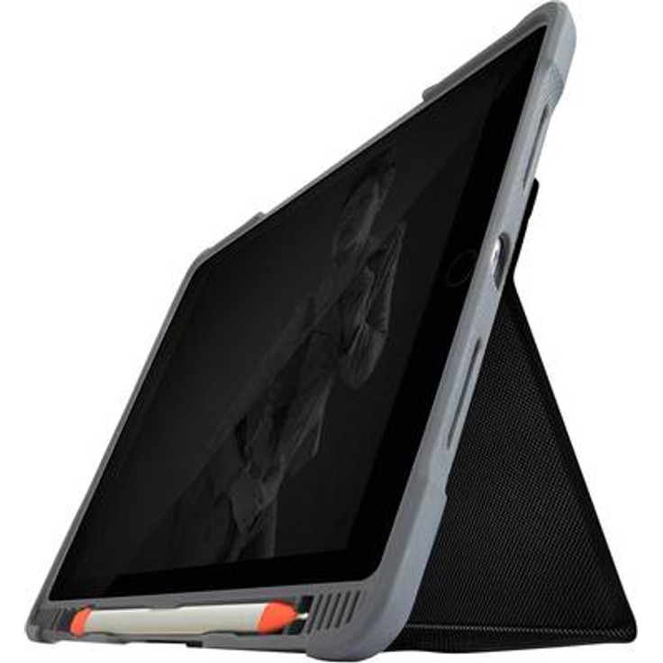 STM Dux Plus duo Case- Apple iPad 10.2'' 2019- schwarz/transparent- (STM-222-236JU-01)