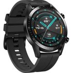 Huawei Watch GT2 Smartwatch GPS, Unisex, 46mm, Schwarz/Matte Black