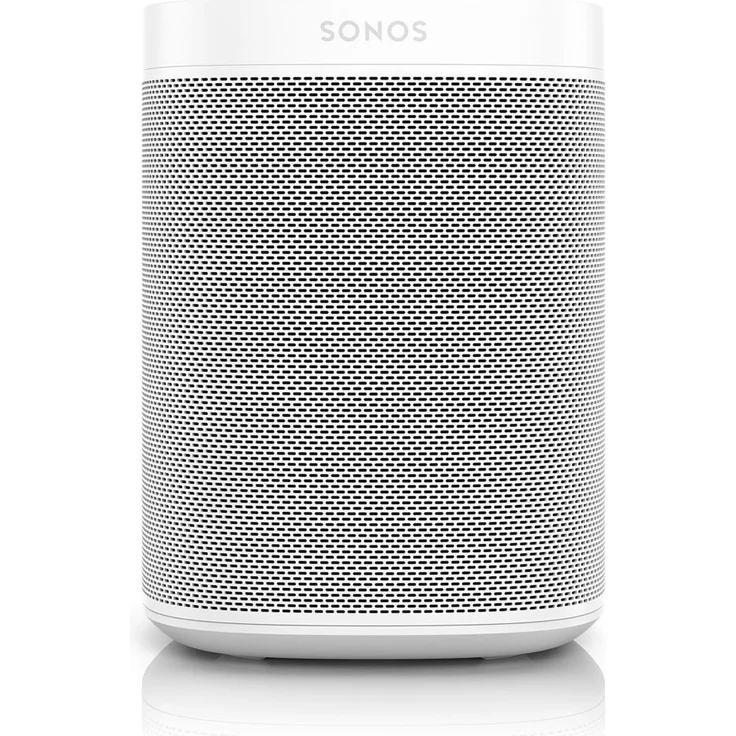 Sonos One, 2. Generation Multiroom-Lautsprecher mit Alexa, Webradio, geeignet für Indoor, Outdoor, weiß – Bild 2