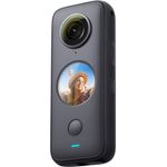 Insta360 ONE X2 Action-Kamera (18 MP, 5K Video, LCD-Display) mit 360° Aufnahmefunktion, schwarz