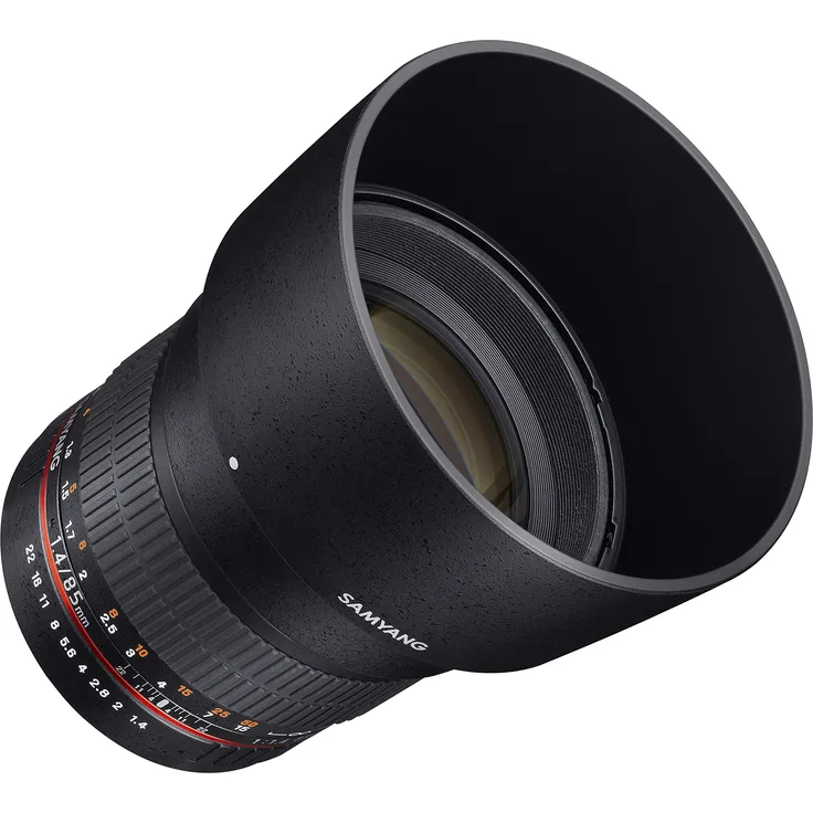 Samyang Objektiv F1.4, 85 mm, Sony E-Mount, schwarz