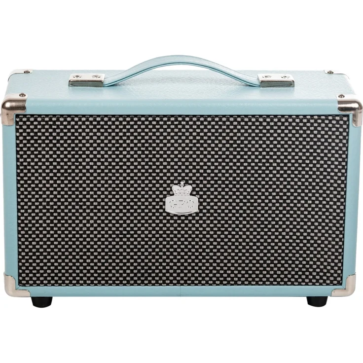 GPO Westwood 25-Watt -Lautsprecher mit Subwoofer , Cinch-Eingang und Bluetooth - Blau – Bild 1