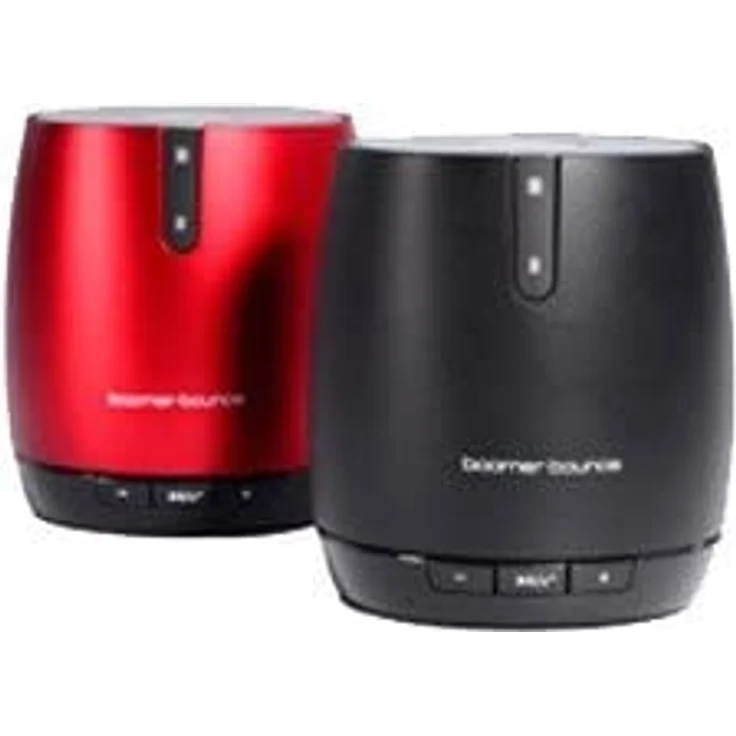 Ultron Boomer Bounce Mini Bluetooth-Lautsprecher mit Mikrofon, rot – Bild 4