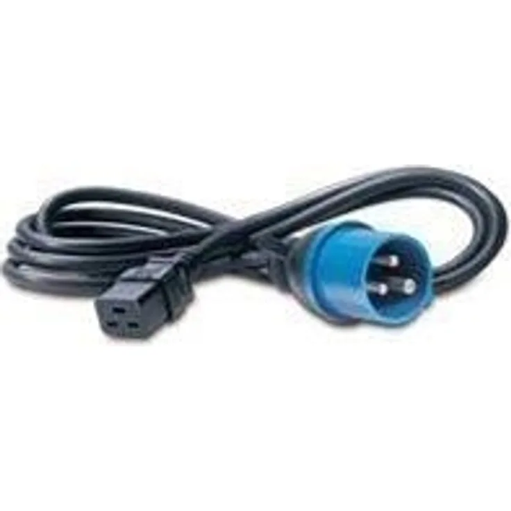 Bachmann 346.112 3m C19-Koppler IEC 309 Schwarz - Blau Stromkabel (346.112)