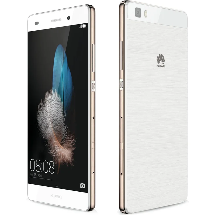 HUAWEI P8 lite Smartphone 12,7cm Pixel (5 Zoll) IPS-Display, 16GB interner Speicher, 2GB RAM, Dual-SIM, Android, Weiß – Bild 5