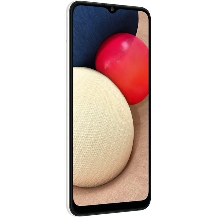 Samsung Galaxy A02s Smartphone 16,51cm (6,5 Zoll) IPS-Display, 32GB interner Speicher, 3GB RAM, Dual-SIM, Android, Weiß – Bild 4