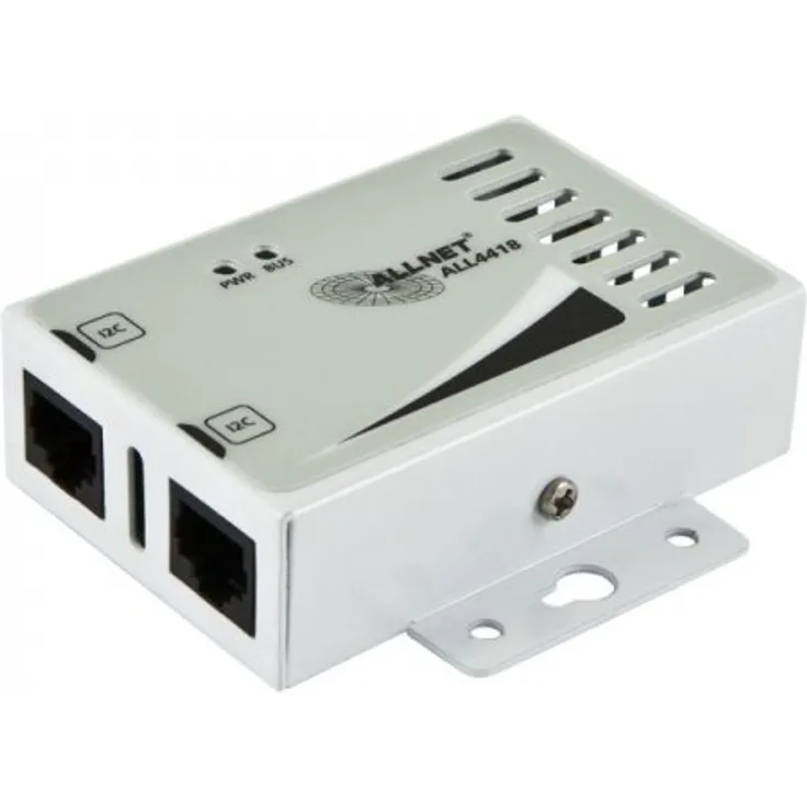 ALLNET MSR Sensor ALL4420 - Sensor für Luftfeuchte und Temperatur im Gehäuse white 