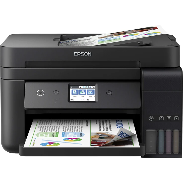 Epson EcoTank ET-4750 4-in-1 Tintenstrahl-Multifunktionsgerät (Drucker, Scanner, Kopierer, Fax) Auflösung: 1200 x 4800, USB, LAN, WLAN, Mobile Print, AirPrint, Wi-Fi Direct (C11CG19401) – Bild 5