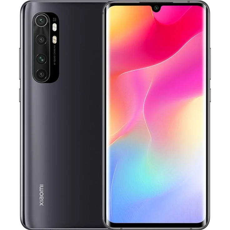 Xiaomi Mi Note 10 Lite Smartphone 16,43cm (6,47 Zoll) AMOLED-Display, 64GB interner Speicher, 6GB RAM, Dual-SIM, Android, Midnight Black – Bild 1