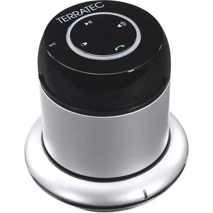 Ultron TerraTec Concert BT Mobile Bluetooth Lautsprecher silber