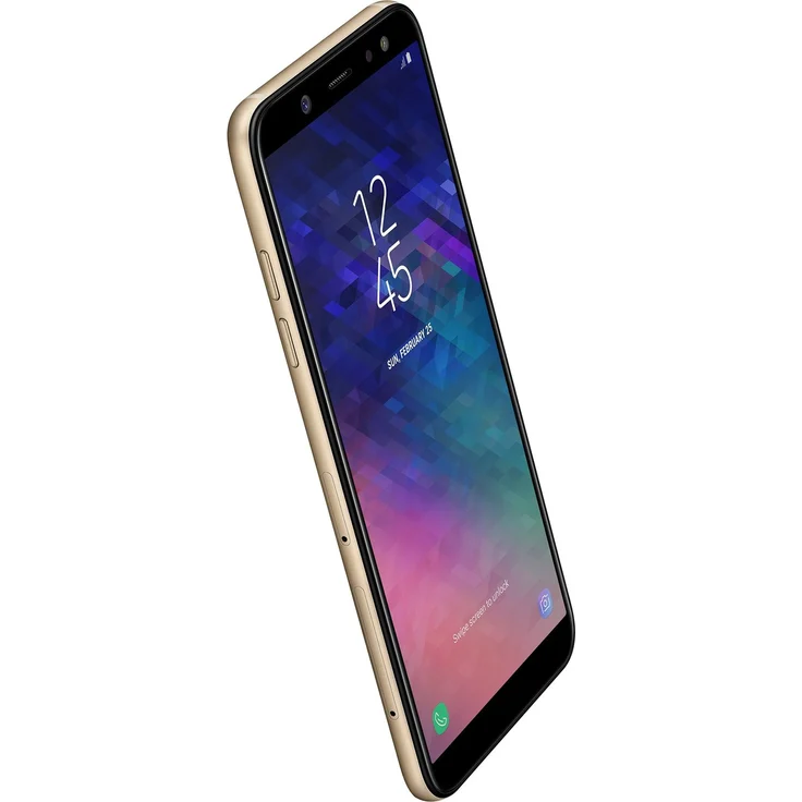Samsung Galaxy A6 (2018) Smartphone 14,22cm (5,6 Zoll) SAMOLED-Display, 32GB interner Speicher, 3GB RAM, Dual-SIM, Android, Gold – Bild 9