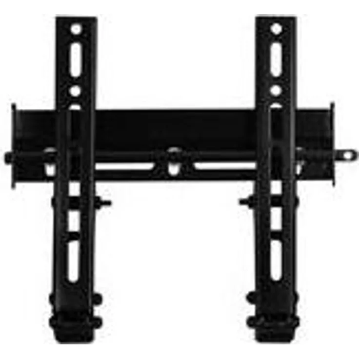 B-TECH BTV501-B Ventry Neigbare Universal-Flachbildschirm Wandhalterung (Displaygröße bis 107 cm (42,1 Zoll), Belastbarkeit 40kg, 200 x 200mm) schwarz