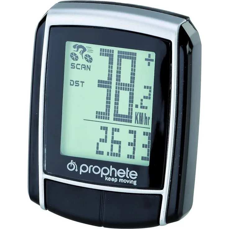 PROPHETE Fahrrad-Computer 15 Funktionen