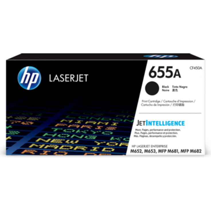 HP 655A Original Tonerpatrone schwarz ca. 12.500 Seiten CF450A