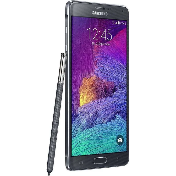 Samsung Galaxy Note 4 Smartphone 14,48cm (5,7 Zoll) Super-AMOLED-Display, 32GB interner Speicher, 3GB RAM, Android, Charcoal Black – Bild 2